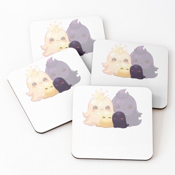 Item preview, Light & Shadow Slime Spirits – Baby to Guardian Reflections designed and sold by Monzora.