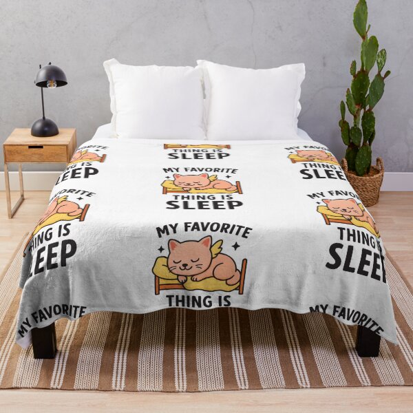 Item preview, Kawaii Winged Cat Sleeping Peacefully – Cute Pastel Bedtime Art designed and sold by Psycho-Crazy.