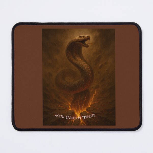Item preview, Serpent of the Quake – Earth Speaks in Tremors designed and sold by GeoWild Designs.