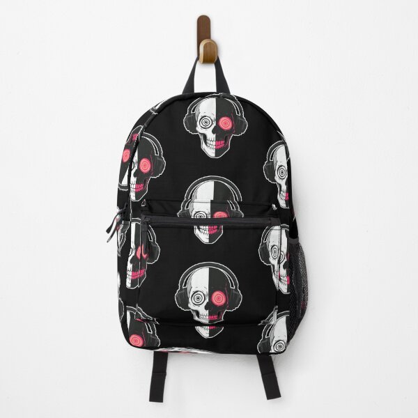 Item preview, Neon Hypnotic Split Skull Design designed and sold by Skulls & Calaveras.