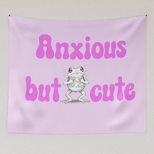 Item preview, Anxious but cute designed and sold by Sharaku65.