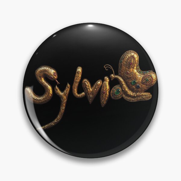 Item preview, Sylvia on black background  designed and sold by PumpkinStudioPL.