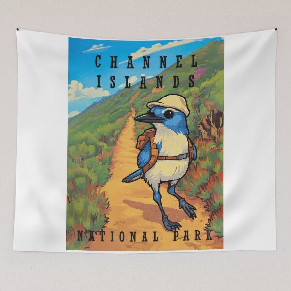 Item preview, Channel Islands National Park, Island Scrub-Jay designed and sold by Natethokle.
