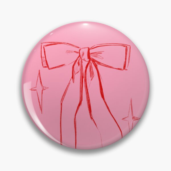 Item preview, Pink Bow One Line Illustration by Dina Stoianova designed and sold by Dina Stoianova.
