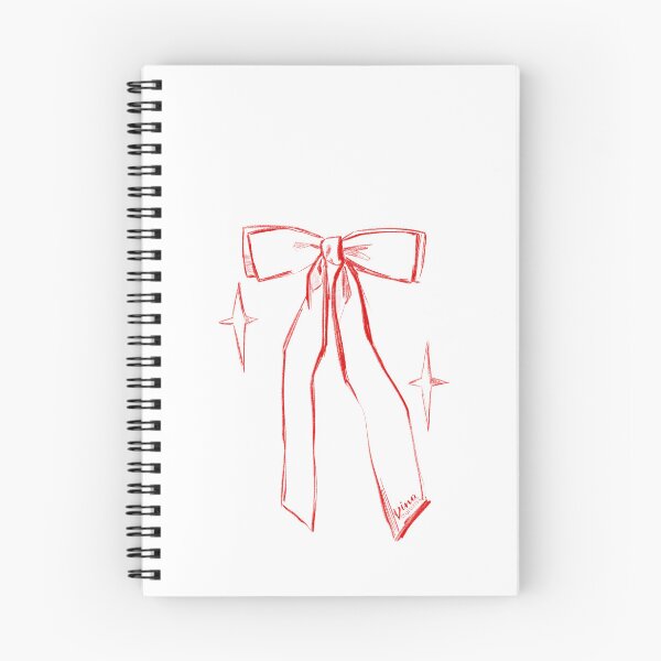 Item preview, Pink Bow One Line Illustration by Dina Stoianova designed and sold by Dina Stoianova.