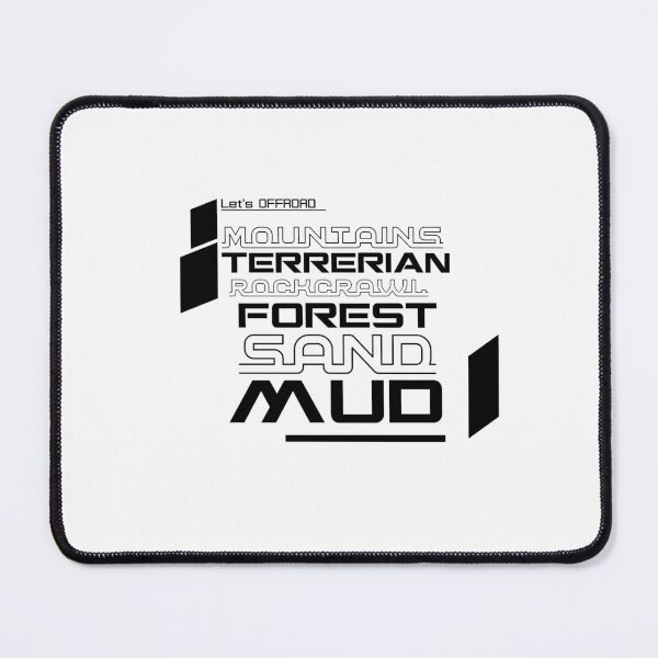 Item preview, Adventure Terrain Explorer – Mountains, Forest, Sand & Mud Typography Design designed and sold by TorqueThread.