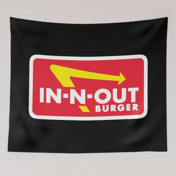Item preview, City Sunset with In & Out Burger Burgers hRed Blossoms designed and sold by Sinhakudiye.