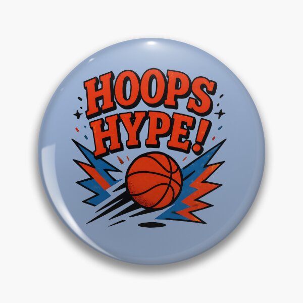 Item preview, Retro Hoops Hype! Sports Design designed and sold by InkWeaveShop.