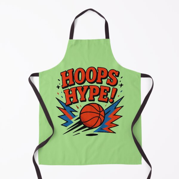 Item preview, Retro Hoops Hype! Sports Design designed and sold by InkWeaveShop.
