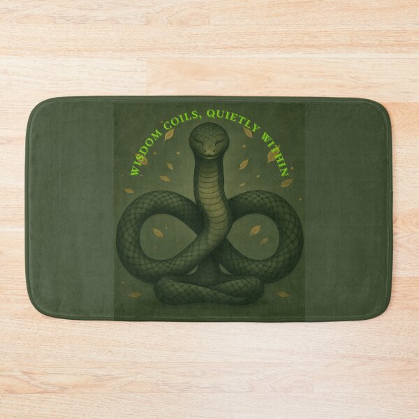 Item preview, Coiled Wisdom – Serpent of Stillness designed and sold by GeoWild Designs.