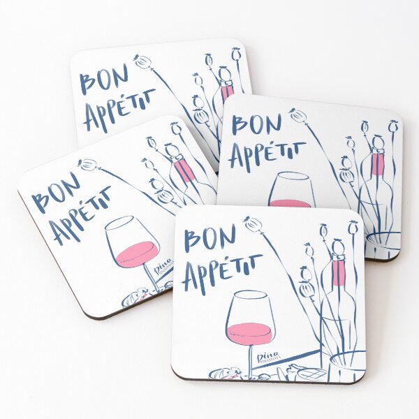 Item preview, Bon appetit Art Illustration by Dina Stoianova designed and sold by Dina Stoianova.