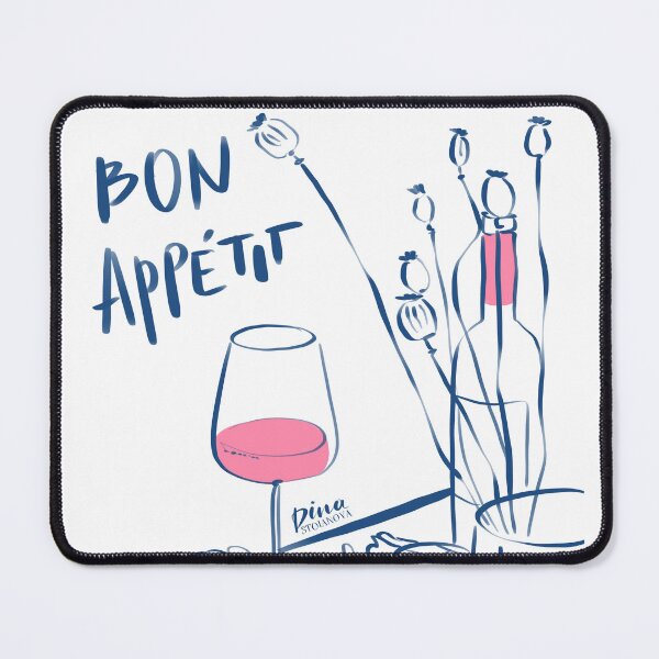 Item preview, Bon appetit Art Illustration by Dina Stoianova designed and sold by Dina Stoianova.