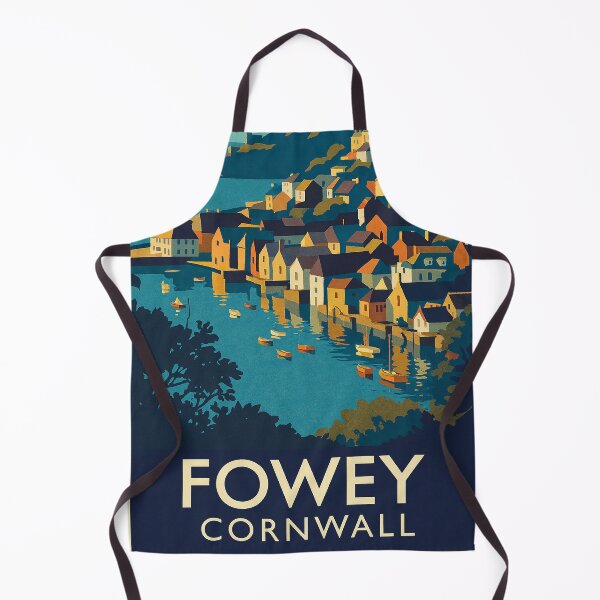 Item preview, Fowey Cornwall designed and sold by The Deco Bureau.