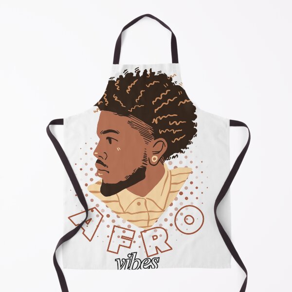 Item preview, Afro Vibes – Modern Afro Art Portrait designed and sold by SinFondoStudio.