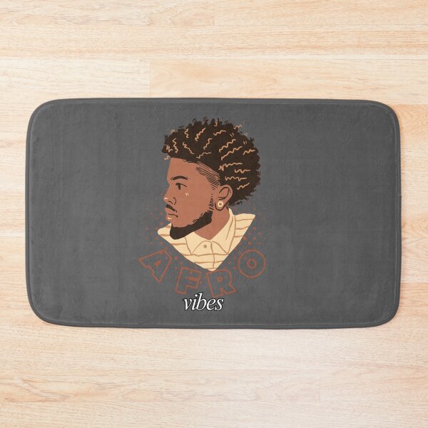 Item preview, Afro Vibes – Modern Afro Art Portrait designed and sold by SinFondoStudio.