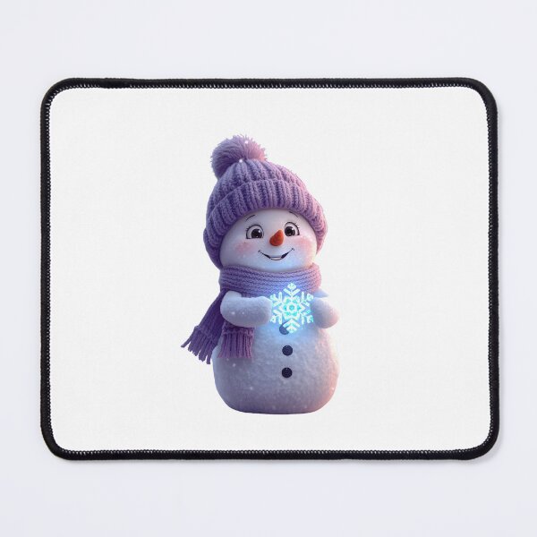 Item preview, snowman holding a snowflake. designed and sold by Designfs.