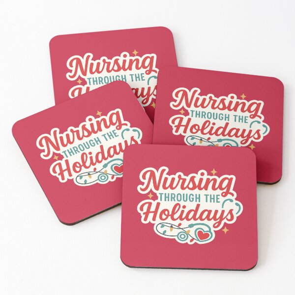 Item preview, Nursing Through The Holidays - Nurse Christmas Stethoscope Gift designed and sold by PunchDrop.