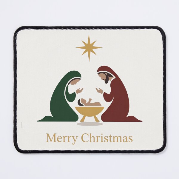 Item preview, Minimalist Geometric Nativity Scene Modern Christmas designed and sold by WikaKowalczyk.