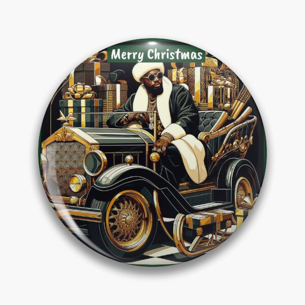 Item preview, Merry Christmas - Santa & Sleigh Car designed and sold by DesignsByPrnces.