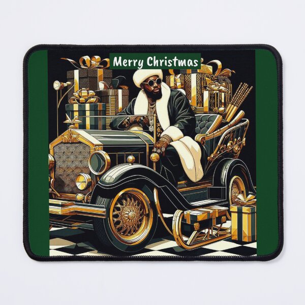 Item preview, Merry Christmas - Santa & Sleigh Car designed and sold by DesignsByPrnces.