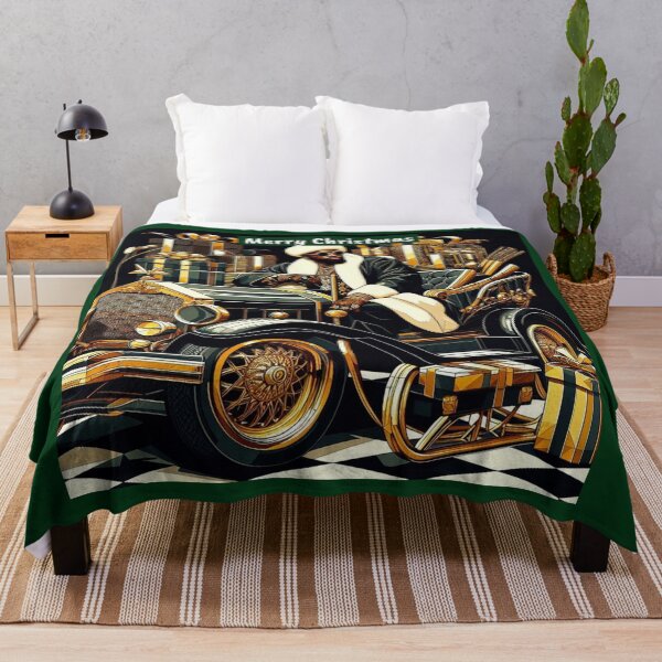 Item preview, Merry Christmas - Santa & Sleigh Car designed and sold by DesignsByPrnces.
