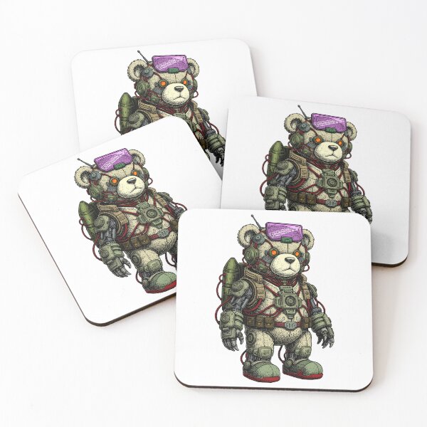 Item preview, The cybernetic bear designed and sold by krabbaraban.