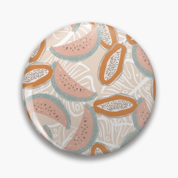 Item preview, Retro Tropical Fruits Pattern designed and sold by Farissa Designs.