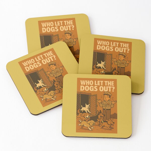 Item preview, Who Let The Dogs Out? – Pound Warden Edition designed and sold by Hornace88studio .