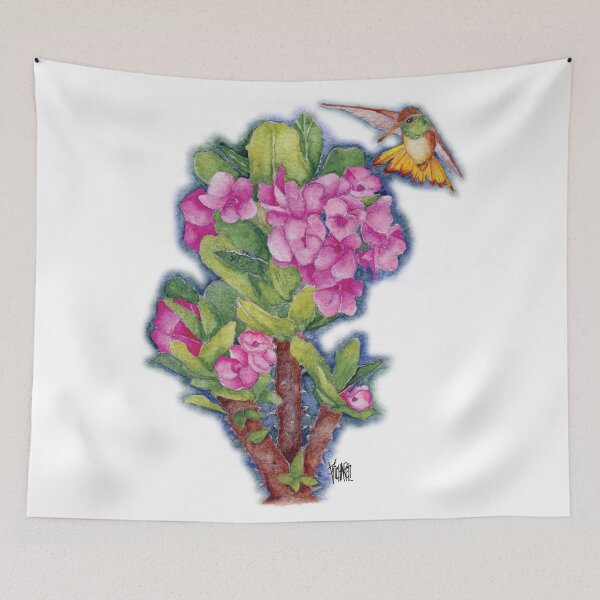 Item preview, Buff Bellied Hummingbird with Corona de Cristo designed and sold by Jesus Vichareli.