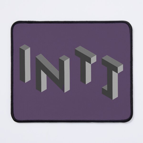 Item preview, INTJ - Penrose (Gray on Purple) designed and sold by metafishical.
