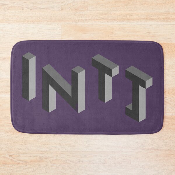Item preview, INTJ - Penrose (Gray on Purple) designed and sold by metafishical.