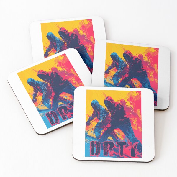 Item preview, DRTY Grunge Zombie Poster – Undead Character Risograph Art | Dark Alternative Print - 001 designed and sold by stephenignacio.