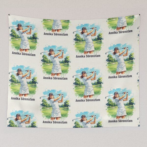 Item preview, Annika Sörenstam Ms. 59 Golf Icon designed and sold by Sarcastic designs.
