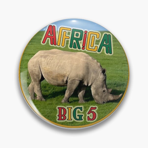 Item preview, Rhinoceros; Africa; Big 5; designed and sold by StickerApe.