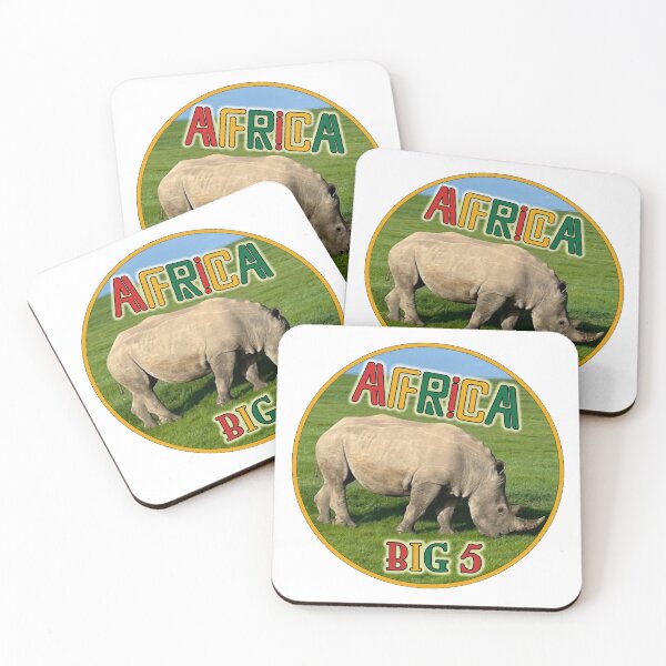 Item preview, Rhinoceros; Africa; Big 5; designed and sold by StickerApe.