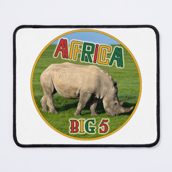 Item preview, Rhinoceros; Africa; Big 5; designed and sold by StickerApe.