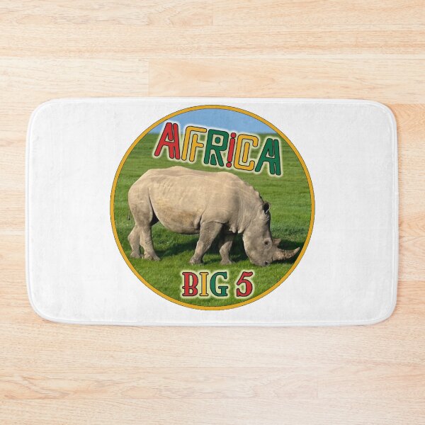Item preview, Rhinoceros; Africa; Big 5; designed and sold by StickerApe.