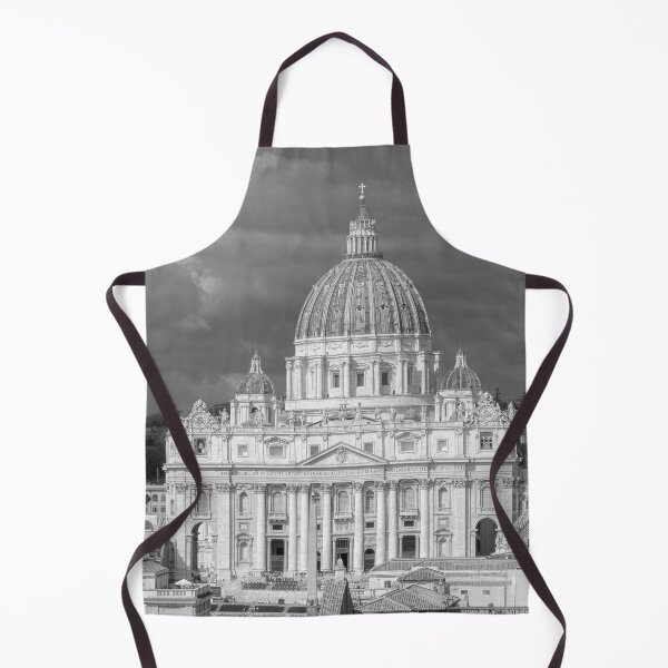 Item preview, St Peter's Baslica BW Vatican City designed and sold by PhotoArt by Joan Carroll.
