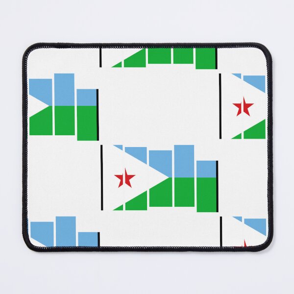 Item preview, Djibouti flag - design designed and sold by DjibProp.