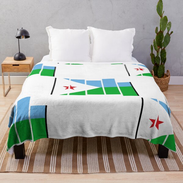 Item preview, Djibouti flag - design designed and sold by DjibProp.