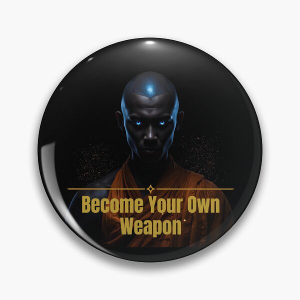 Item preview, Shaolin Monk – Become Your Own Weapon designed and sold by NatureNinja.