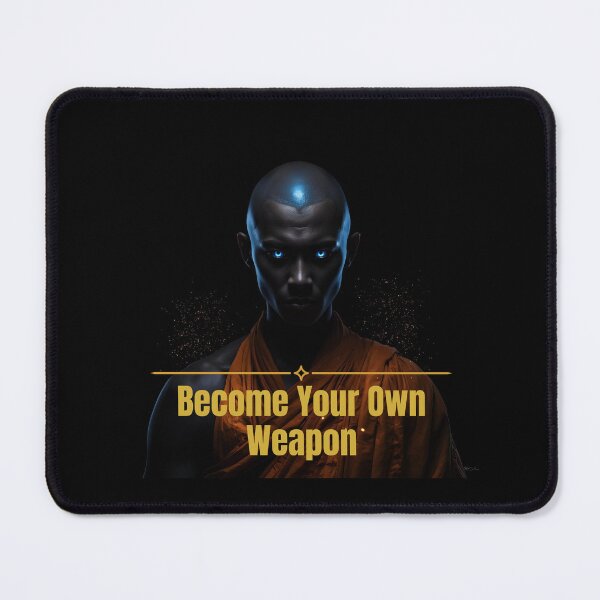 Item preview, Shaolin Monk – Become Your Own Weapon designed and sold by NatureNinja.
