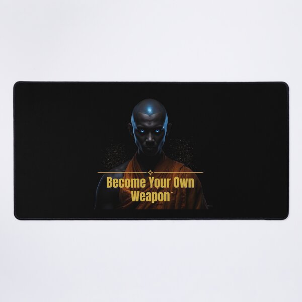 Item preview, Shaolin Monk – Become Your Own Weapon designed and sold by NatureNinja.