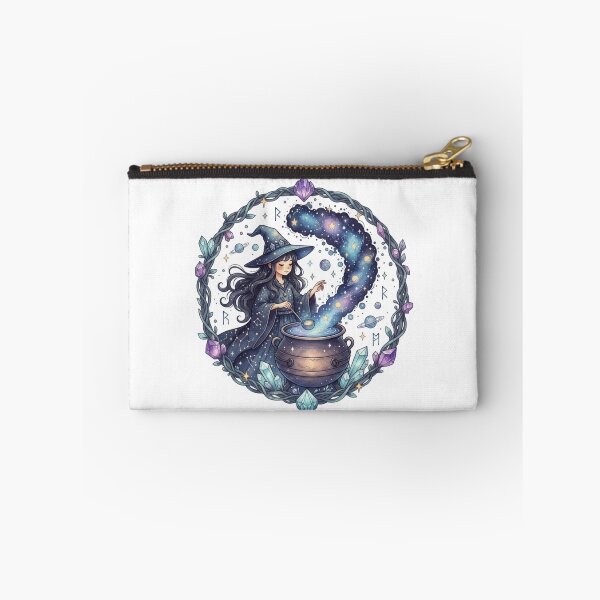Item preview, Cosmic Cauldron Witch designed and sold by CosmicCutouts.