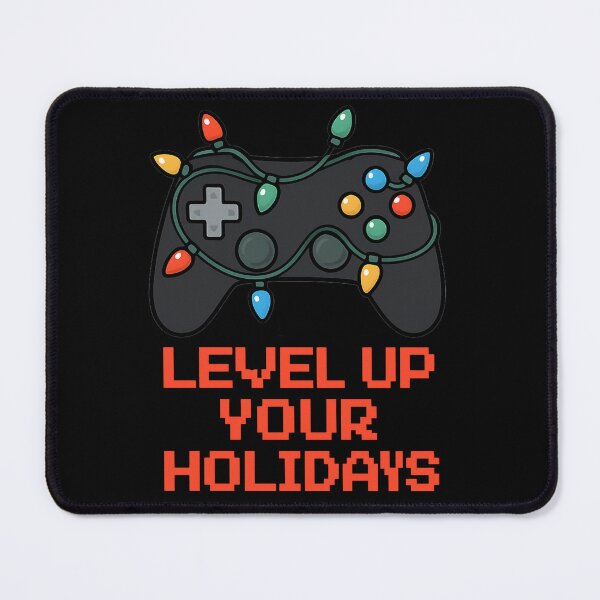 Item preview, Level Up Your Holidays - Gamer Christmas Gaming Gift designed and sold by PunchDrop.