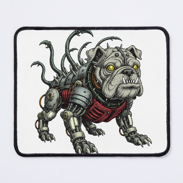 Item preview, The Cybernetic Bulldog designed and sold by krabbaraban.