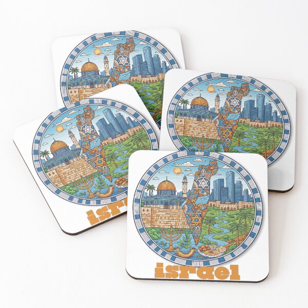 Item preview, Israel Illustrated: A Cultural Mosaic in One Frame designed and sold by ForeverPrintsOK.