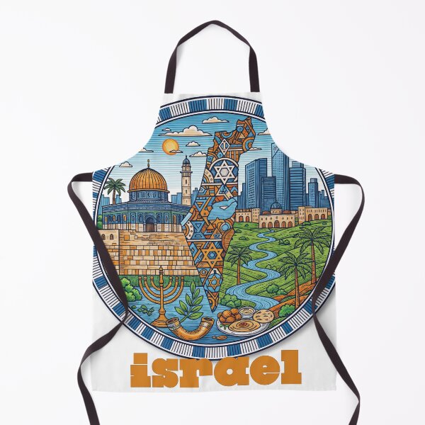 Item preview, Israel Illustrated: A Cultural Mosaic in One Frame designed and sold by ForeverPrintsOK.