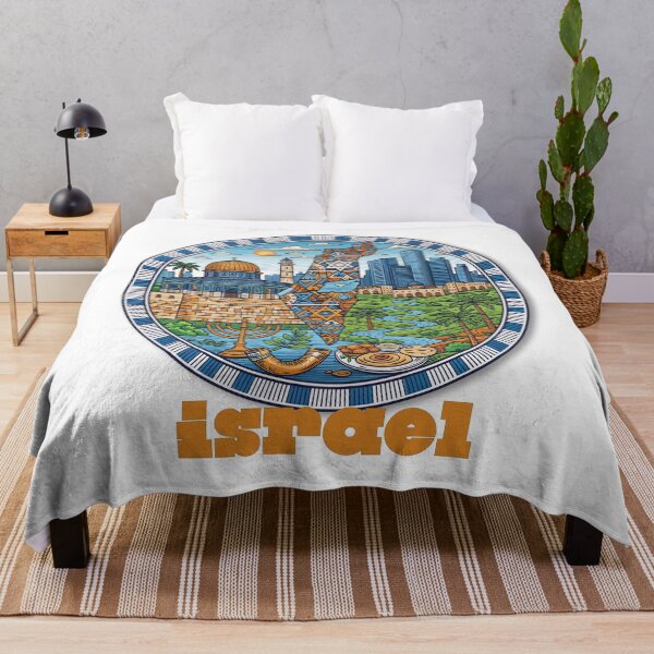 Item preview, Israel Illustrated: A Cultural Mosaic in One Frame designed and sold by ForeverPrintsOK.