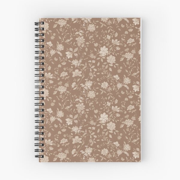 Item preview, Vintage floral warm light brown designed and sold by Lolah-Studio.